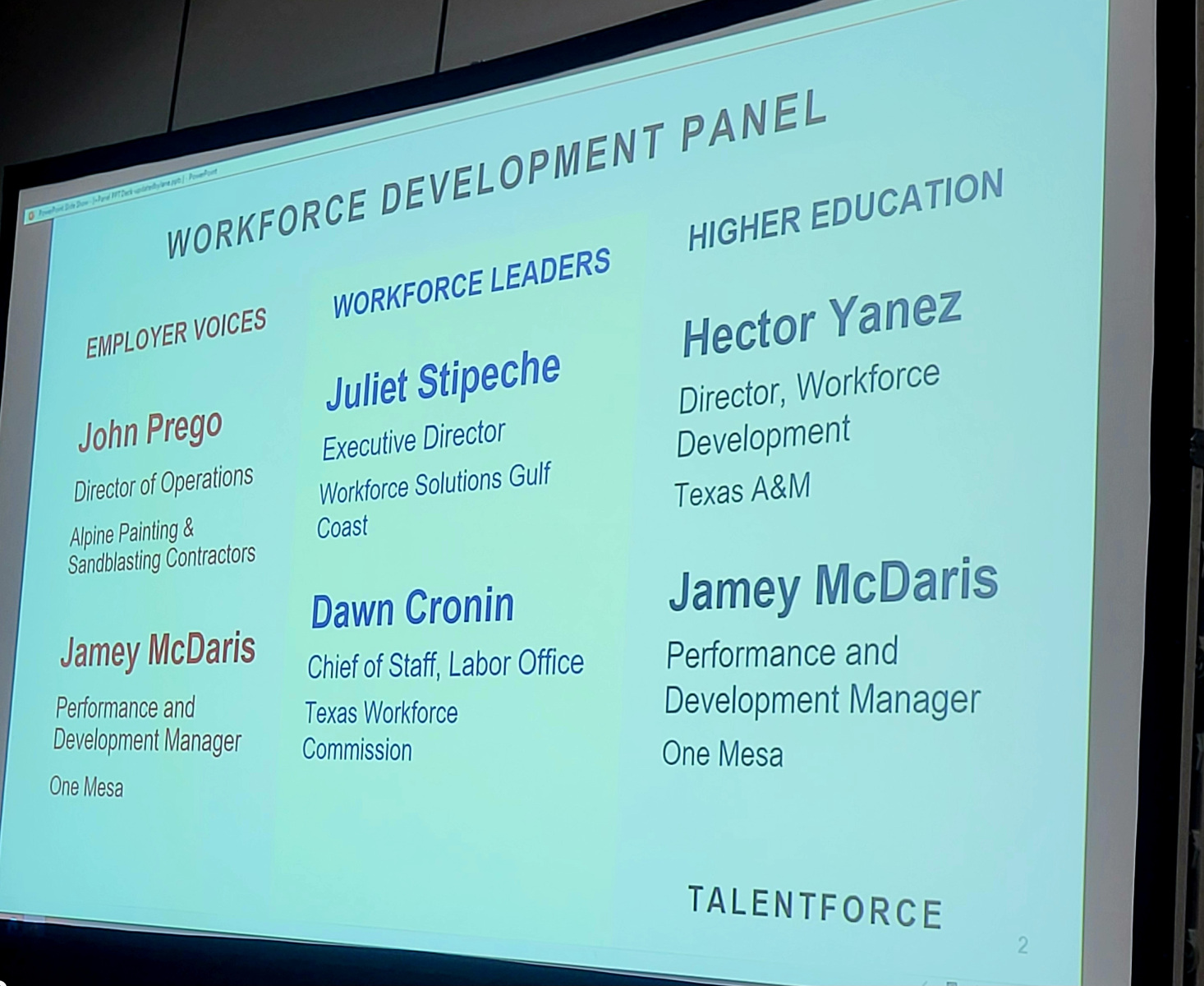 Juliet Stipeche Engages Industry Leaders as TalentForce Launches at AMPP 2026