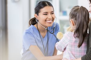 Train for a Healthcare Career While Your Kids Learn Too