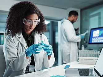 Photo of a female scientist